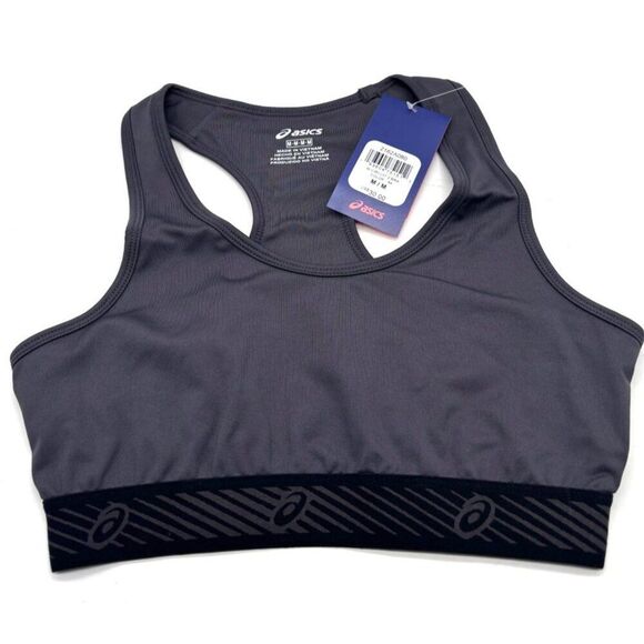 ASICS Women's Circuit 2 Sports Bra, Style # 2162A080, Steel Gray - Picture 8 of 10